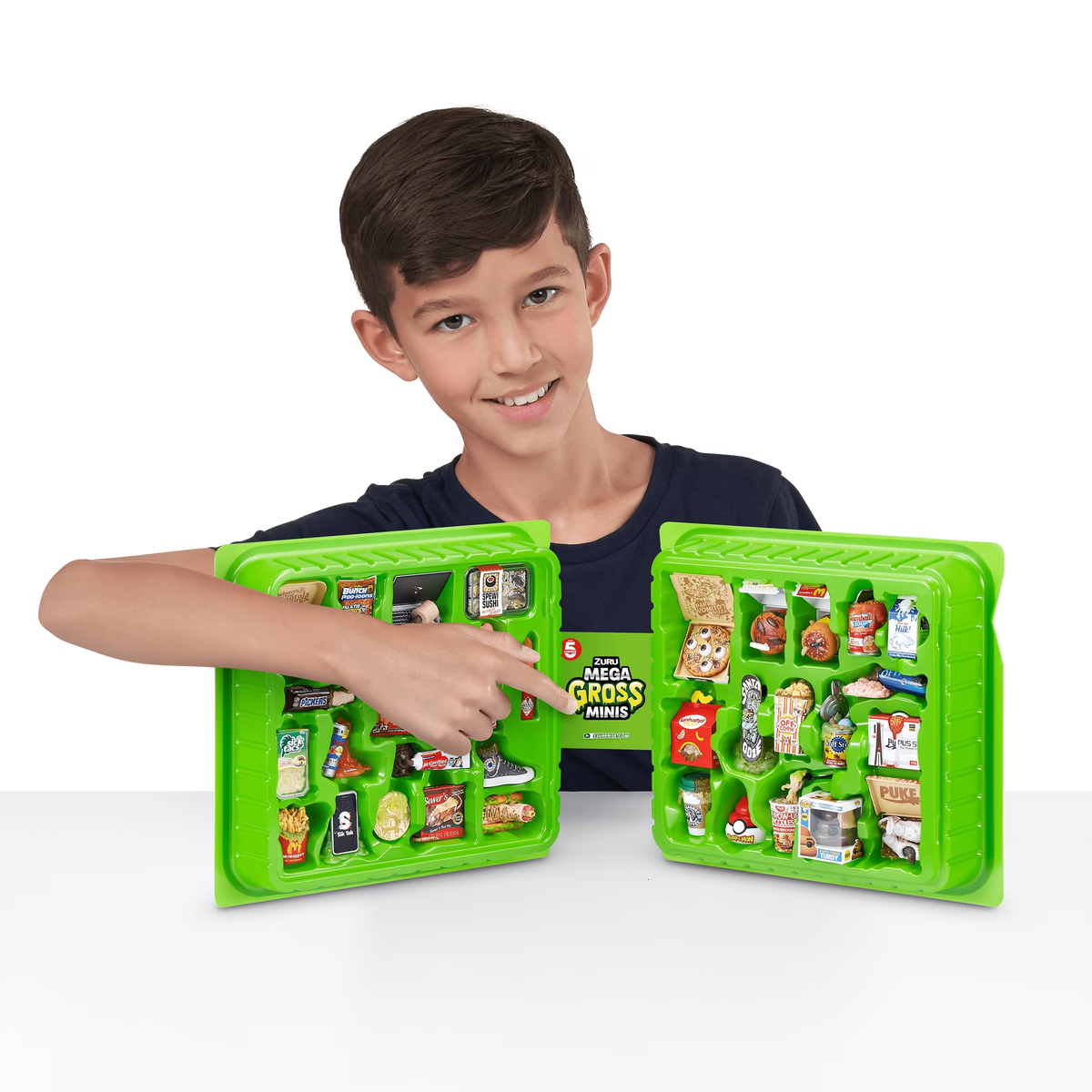 ZURU 5 Surprise Mega Gross Minis Collector’s Case for Mini Collectibles – Storage & Display Case