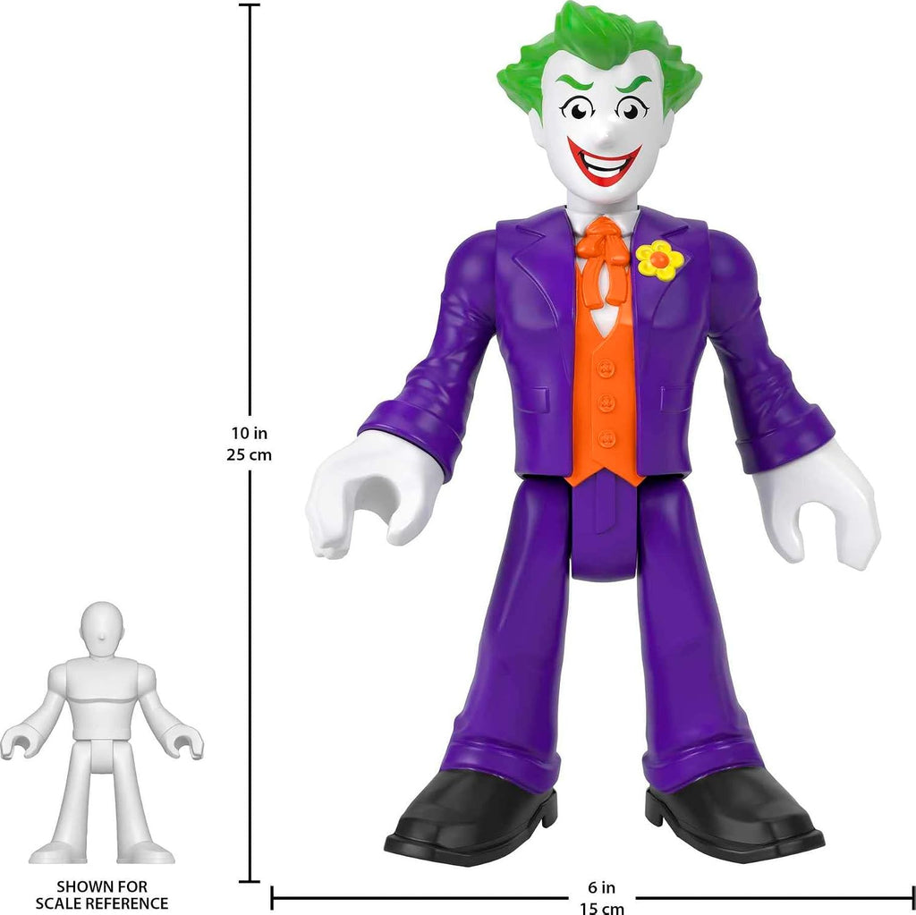Fisher-Price Imaginext DC Super Friends The Joker XL 10-Inch Poseable Action Figure for Kids Ages 3+