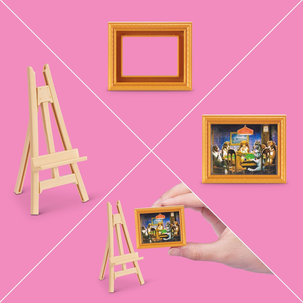 Mini Brands Create Mini Masterpieces Series 1 Capsule 2 Pack by ZURU – Miniature Art Collectible Toy