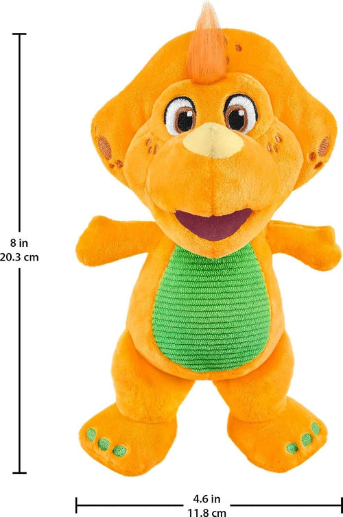 Barney’s World Toddler Toy Plush Billy Dinosaur 8-Inch Character for Preschool Kids Ages 2+ Years