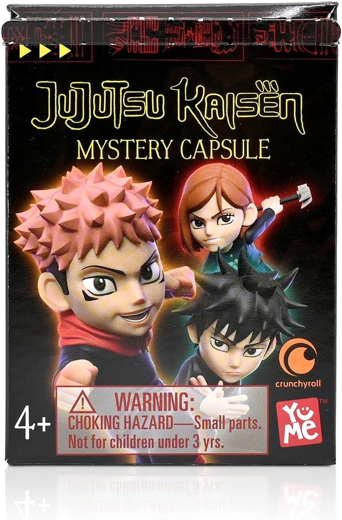 YuMe Official Jujutsu Kaisen Blind Box (1 Pack) – Collectible Mystery Figure Includes Yuji, Gojo, Megumi, Nobara & More