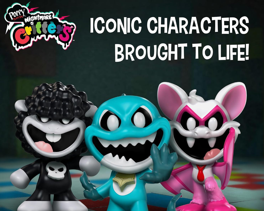 Poppy Playtime - Series 4 Nightmare Critters Mini Figures Mystery Blind Bag Toy