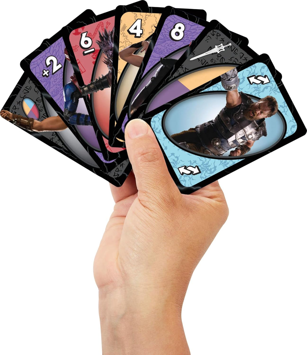 UNO Masters of the Universe Movie Card Game – Themed Mattel Family Card Game for Kids, Parties & Travel