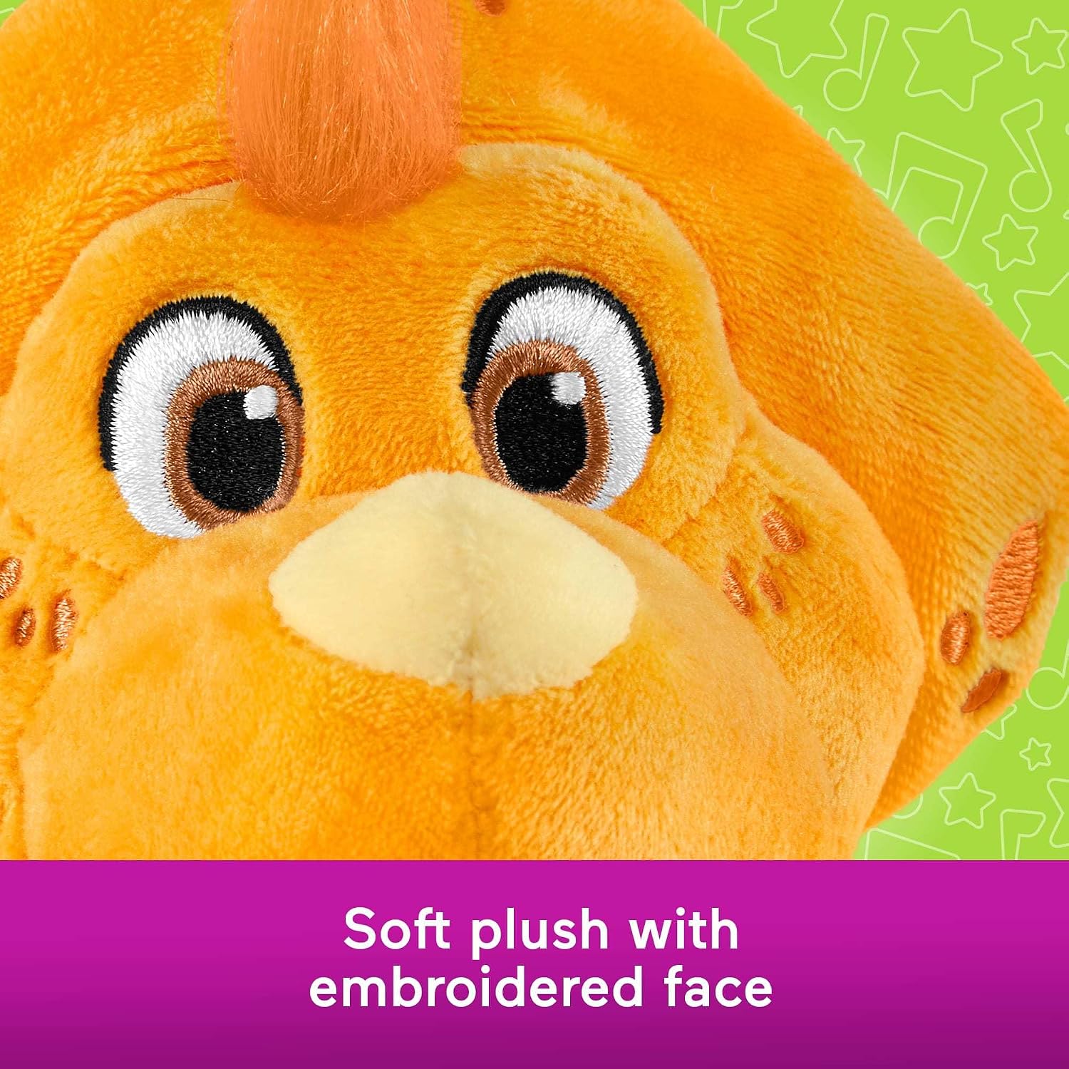 Barney’s World Toddler Toy Plush Billy Dinosaur 8-Inch Character for Preschool Kids Ages 2+ Years