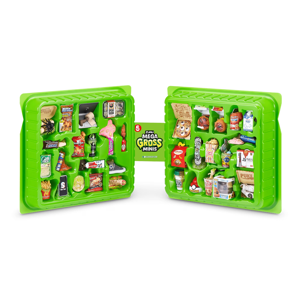 ZURU 5 Surprise Mega Gross Minis Collector’s Case for Mini Collectibles – Storage & Display Case