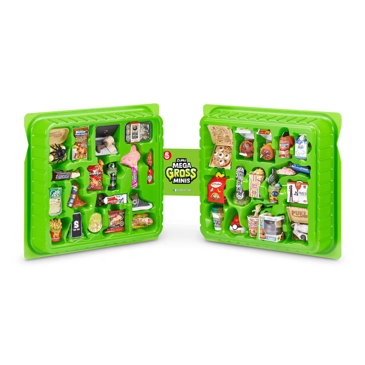 ZURU 5 Surprise Mega Gross Minis Collector’s Case for Mini Collectibles – Storage & Display Case