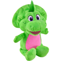 Barney World Toddler Toy Plush Baby Bop 8-Inch Dinosaur Character for Preschool Kids Ages 2+ Years