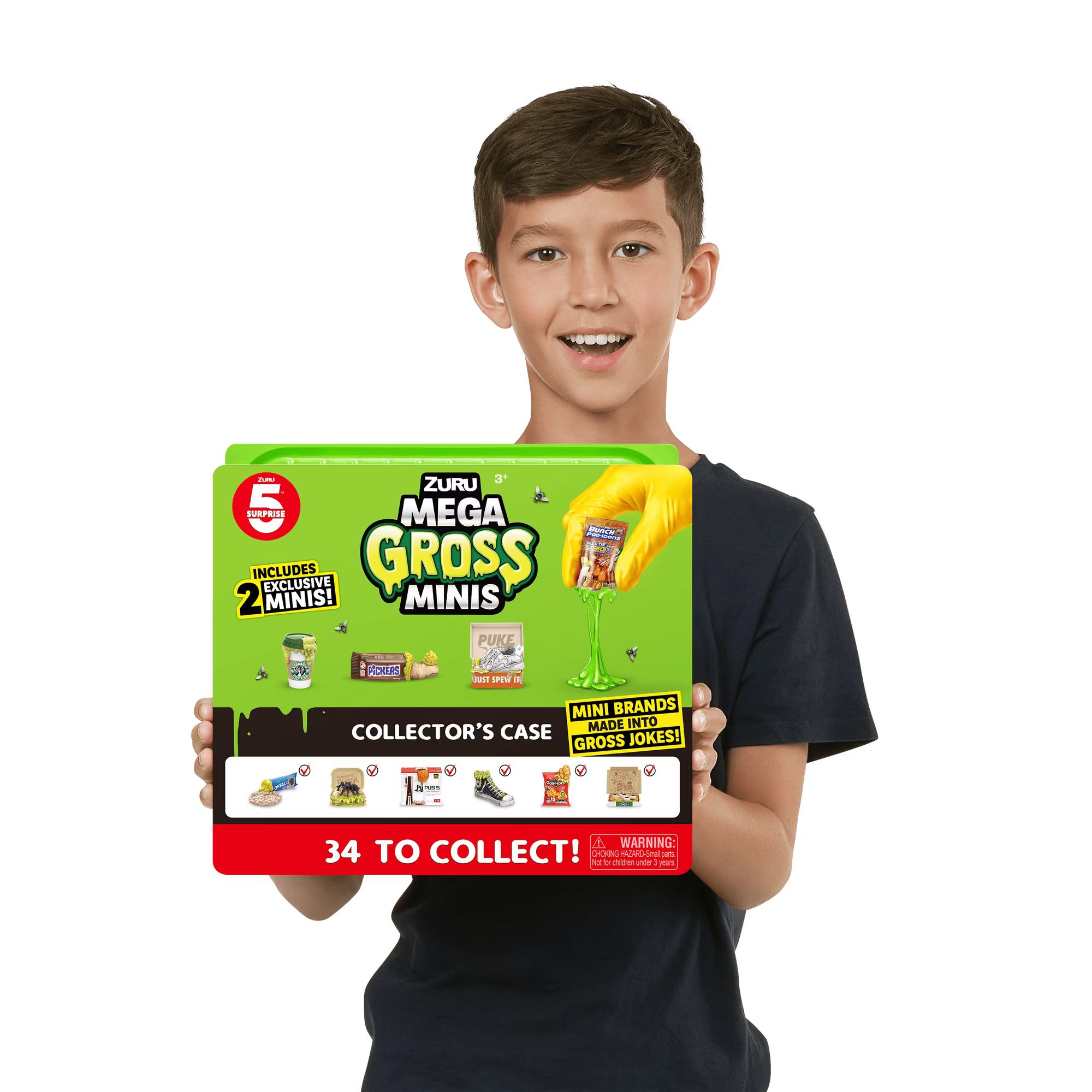 ZURU 5 Surprise Mega Gross Minis Collector’s Case for Mini Collectibles – Storage & Display Case