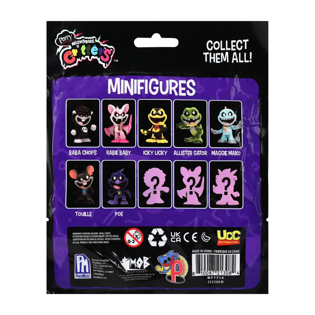 Poppy Playtime - Series 4 Nightmare Critters Mini Figures Mystery Blind Bag Toy