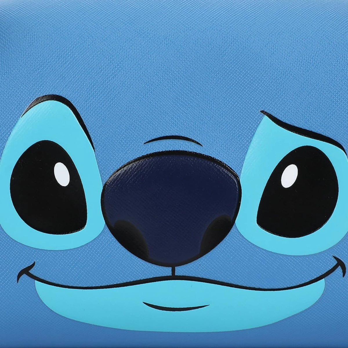 Bioworld Disney Lilo & Stitch Stitch Face Cosmetic Bag with 3D Ears – Character Makeup & Travel Pouch